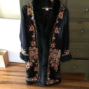 Sue Wong Silk Coat - gorgeous statement piece!!!!